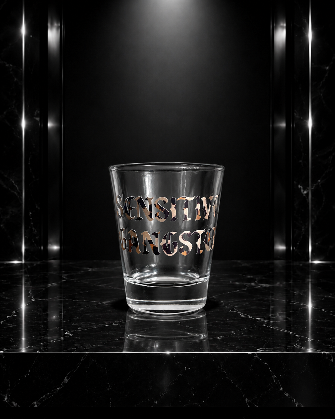 Sensitive Gangster Shot Glass