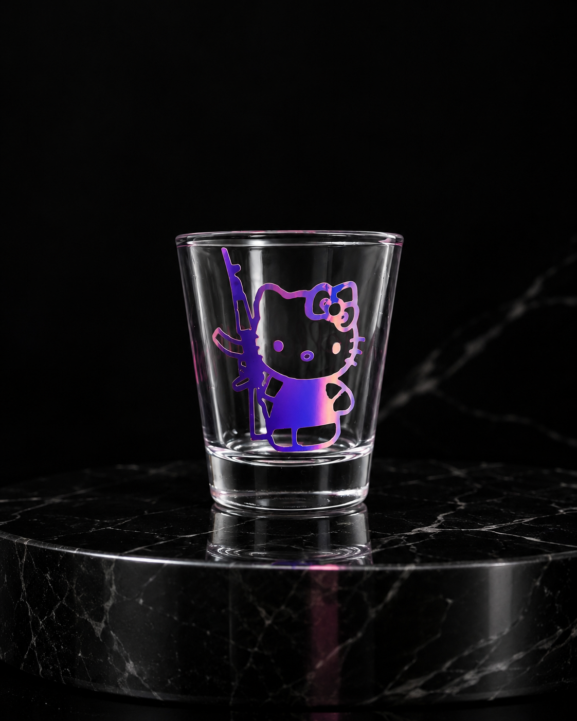 Pretty N Protected Shot Glass
