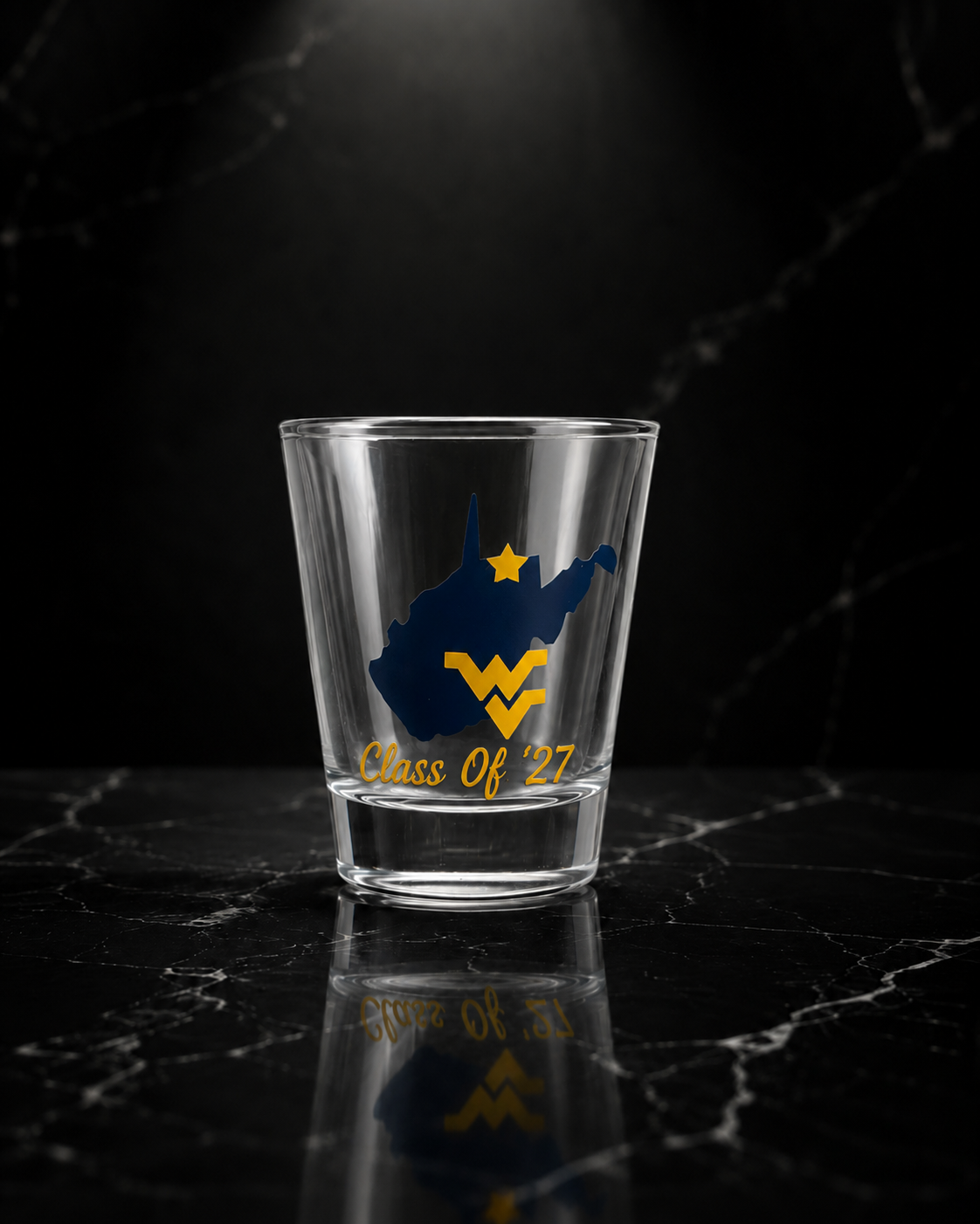 Mountaineer ‘27 Shot Glass